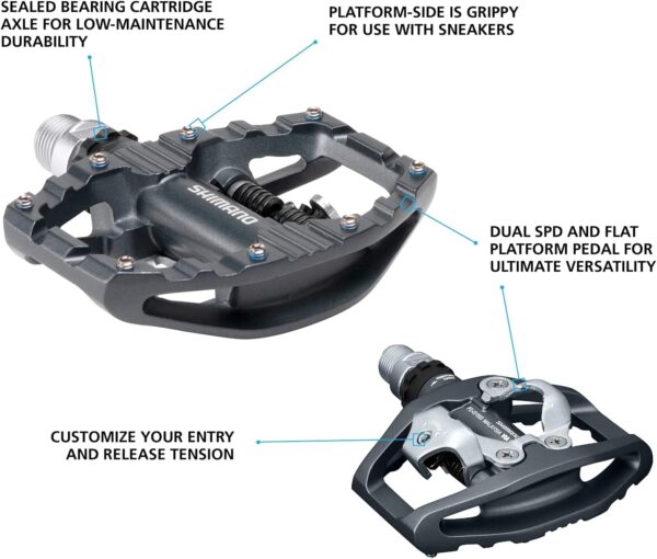 PEDAL SHIMANO PD-EH500 SPD DOBLE PROPOSITO - Image 3