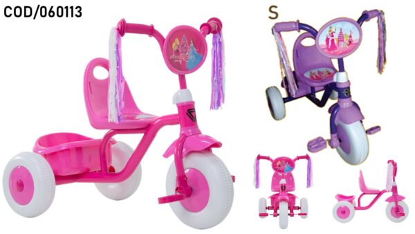 TRICICLO INFANTIL NIÑA PRINCESS STORY GW